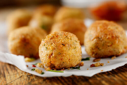 Ricetta: palline di formaggio fritte