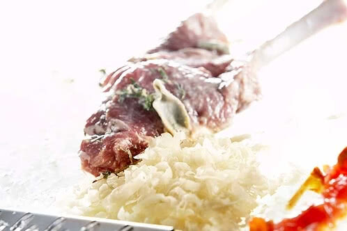 Ricetta: Agnello da latte dell’Allgäuero in crosta di Gouda