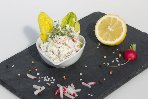 Ricetta: salsa Formaggio fresco con ravanelli